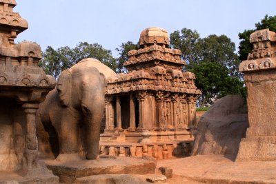 Mahábalipuram (Indie, Shutterstock)