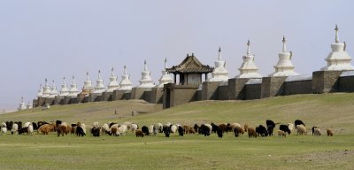 Erdenedzú (Mongolsko, Shutterstock)