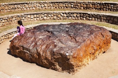 Meteorit Hoba (Namibie, Shutterstock)