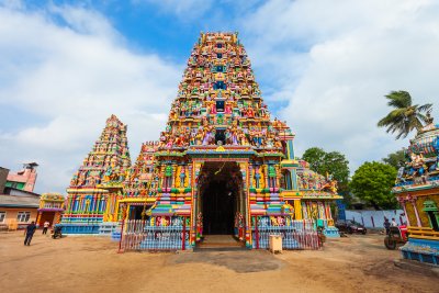 Chrám Pathirakali Amman, Trincomale (Srí Lanka, Dreamstime)