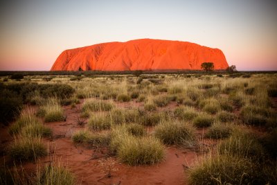 západ slunce, Uluru (Austrálie, Dreamstime)