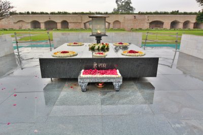 Gándího památník, Raj ghat (Indie, Dreamstime)