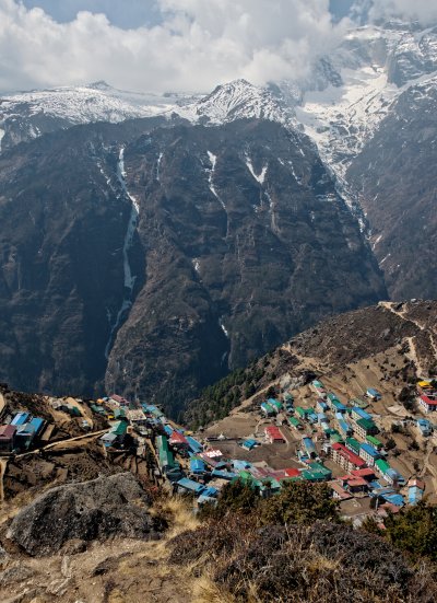 Namche Bazar (Nepál, Shutterstock)