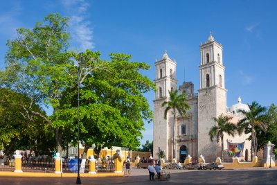 Katedrála svatého Ildefonsa, Merida (Mexiko, Dreamstime)