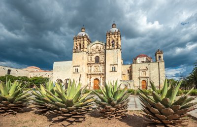 Kostel Santo Domingo de Guzman, Oaxaka (Mexiko, Dreamstime)