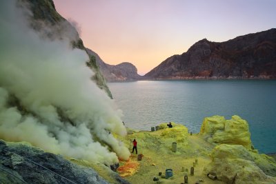 Kawah Ijen, Jáva (Indonésie, Shutterstock)