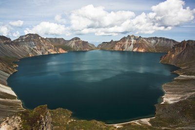 Kráter Tianchi, hora Changbai (Čína, Dreamstime)