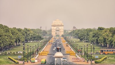 Indická brána, Nové Dillí (Indie, Dreamstime)