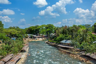 Vesnice Bukit Lawang (Indonésie, Dreamstime)