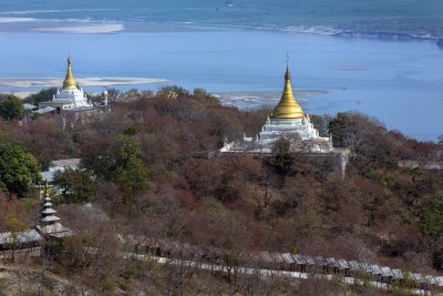 Řeka Iravádí, Sagaing Hill (Barma, Dreamstime)