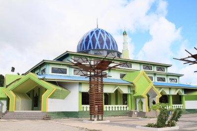 Mešita Waisai, ostrov Waigeo (Indonésie, Dreamstime)