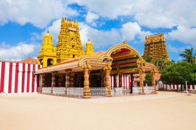 Chrám Nallur Kandaswamy, Jaffna (Srí Lanka, Dreamstime)